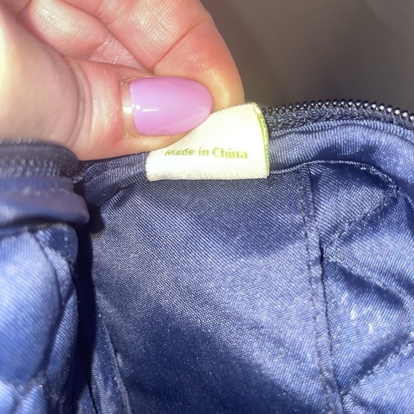 Vera Bradley Blue and Green Floral Paisley Wristlet Wallet Pouch - Picture 6 of 11